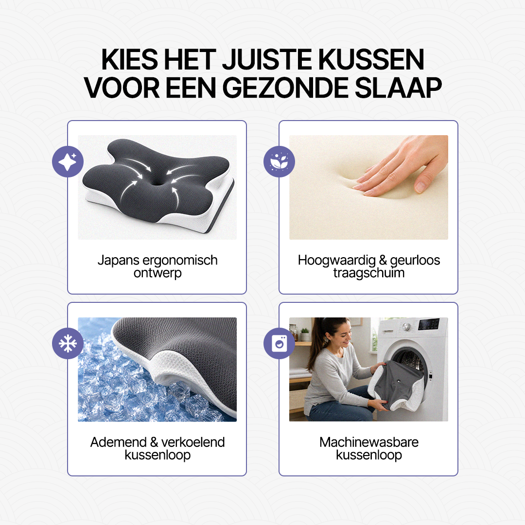 Japans Ergonomisch Nekkussen