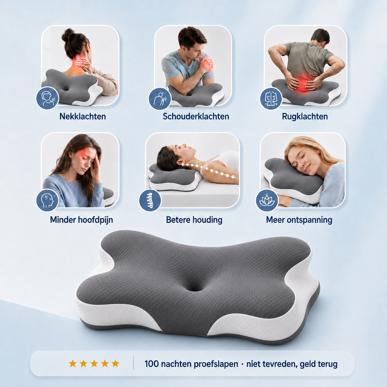 Japans Ergonomisch Nekkussen