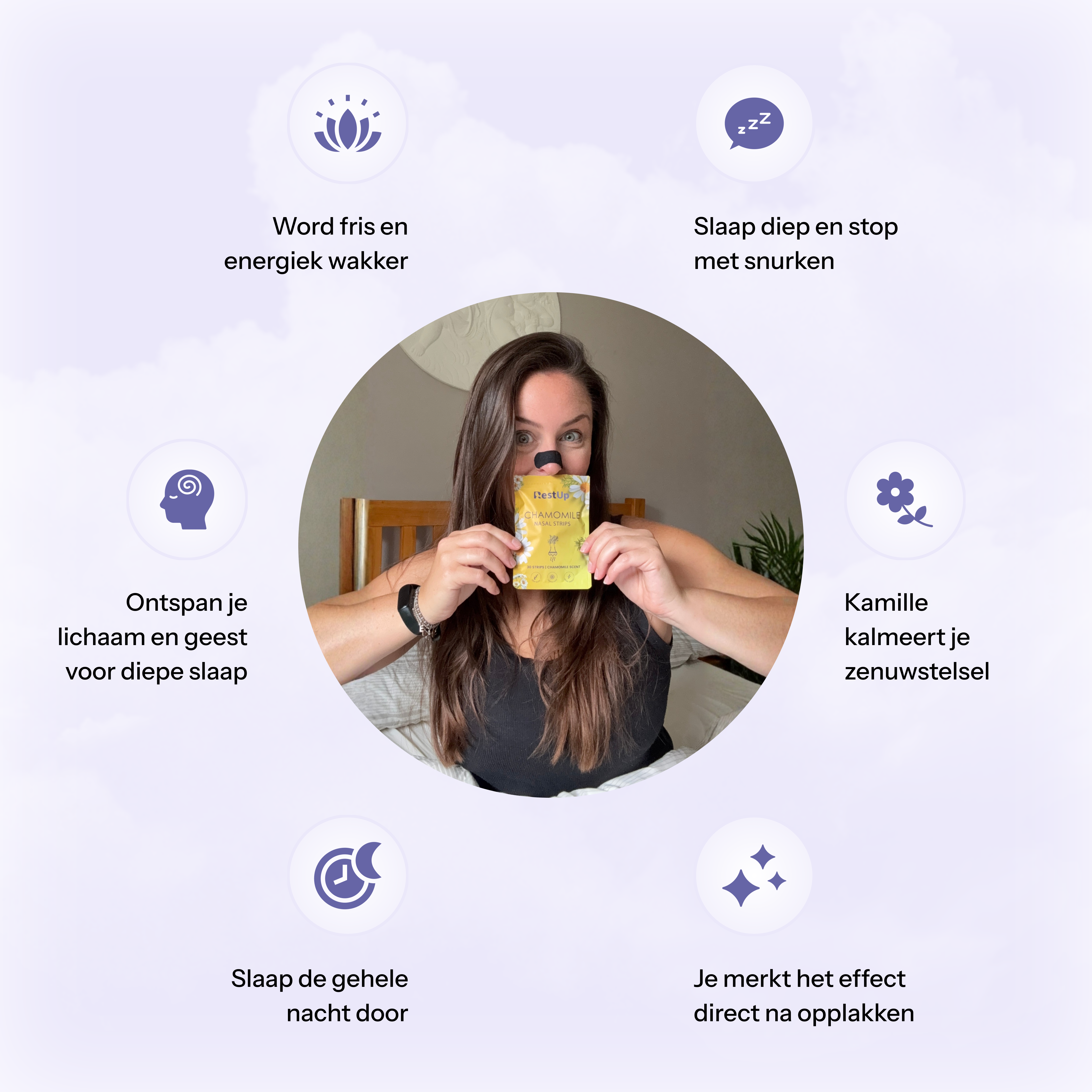 Kamille Neusstrips | Slaap Eindelijk Door – Natuurlijk & Zonder Medicatie