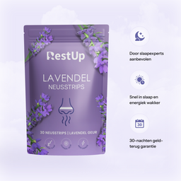 Lavendel Neusstrips | Eindelijk Doorslapen & Energiek Wakker Worden