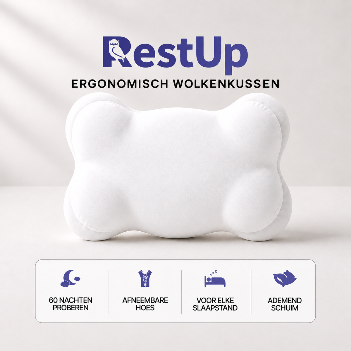 Wolkenkussen | Ergonomisch Nekkussen