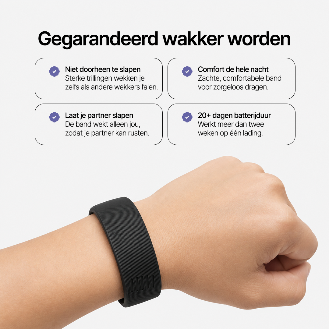 Trilwekker - Stille Wekker voor Doven & Slechthorenden