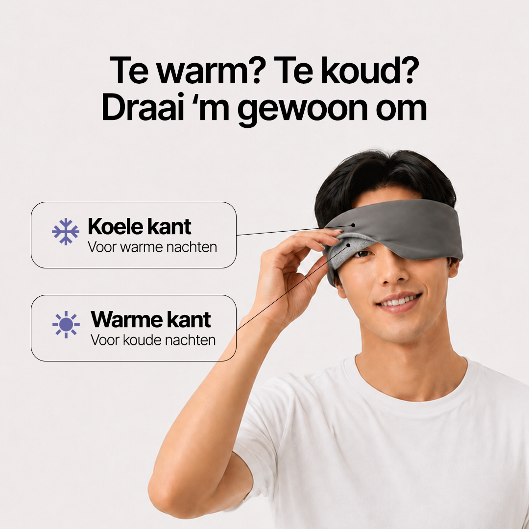Verzwaard Slaapmasker - 1+1 GRATIS