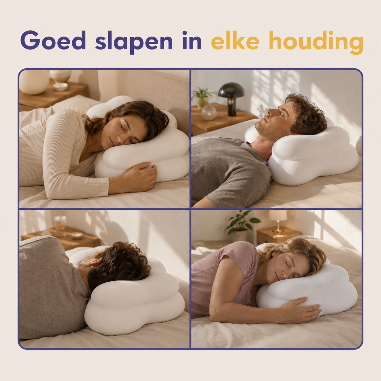 RestUp Wolkenkussen - Ergonomisch Nekkussen