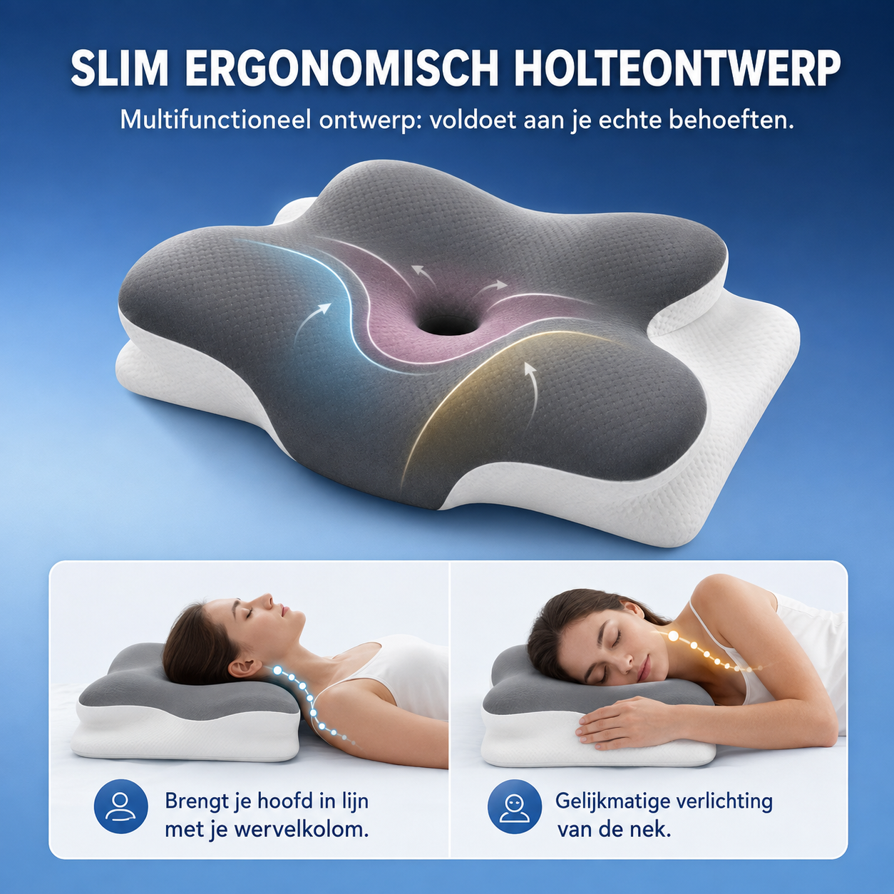 Japans Ergonomisch Nekkussen