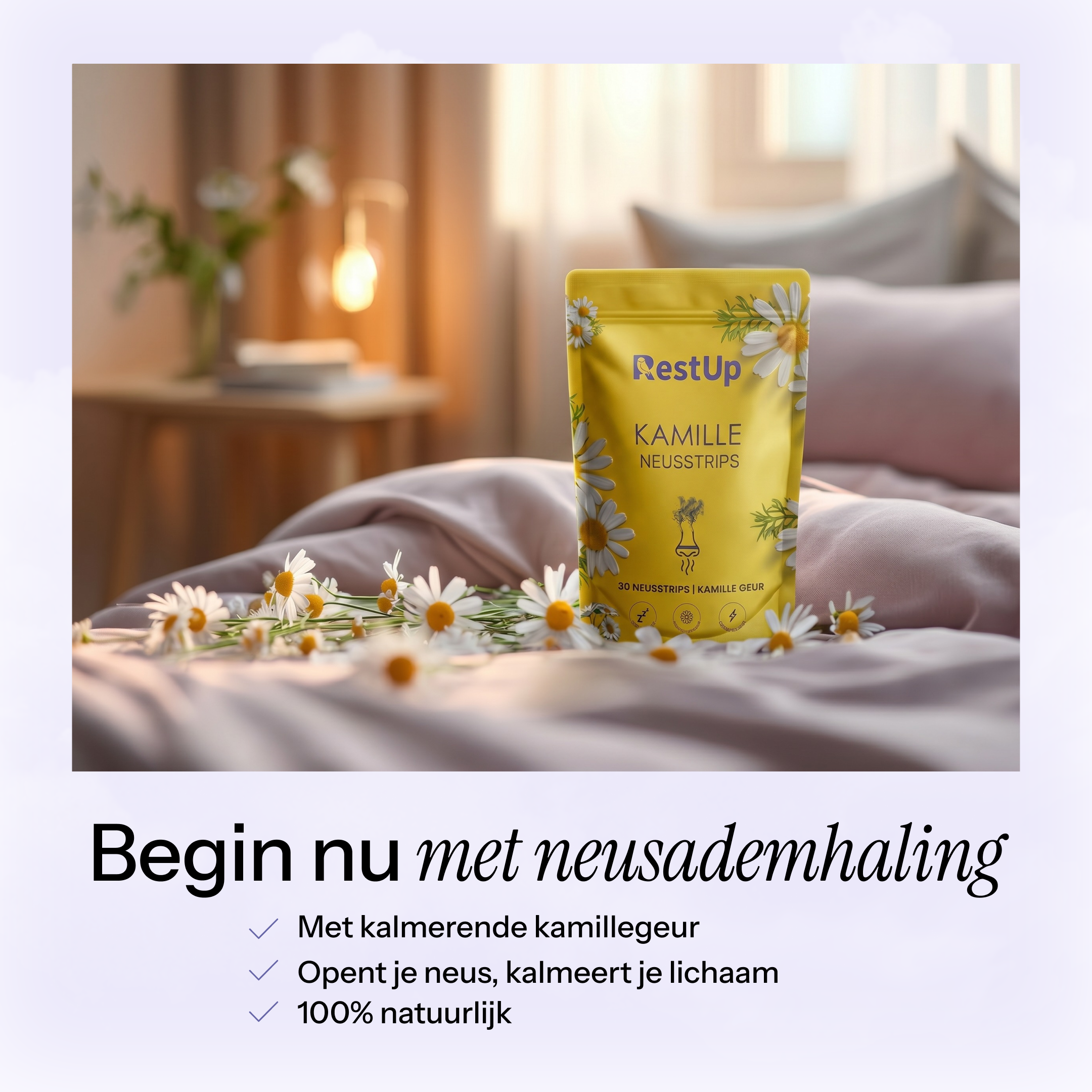 Kamille Neusstrips - Gevoelige Huid Editie