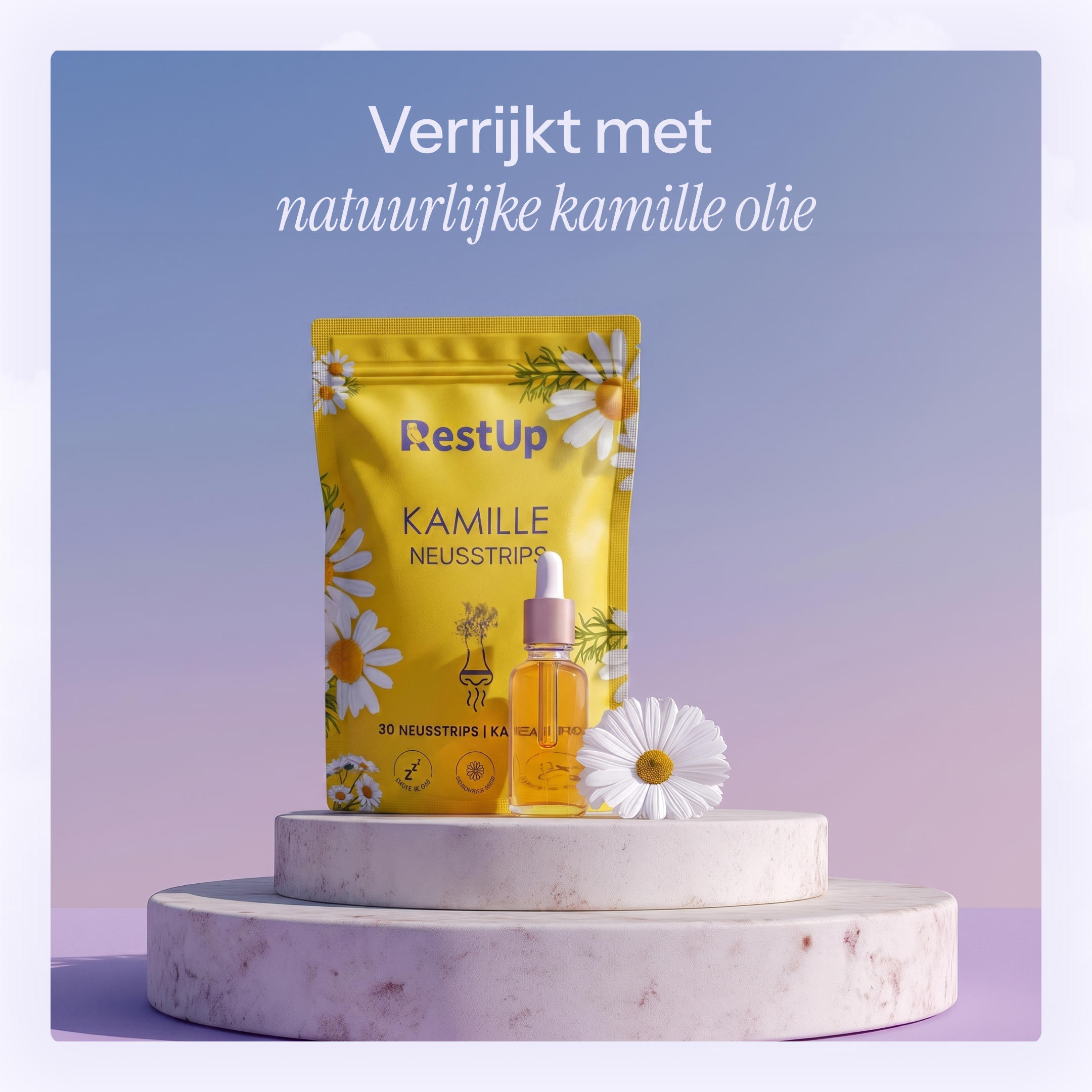 Kamille Neusstrips - Gevoelige Huid Editie