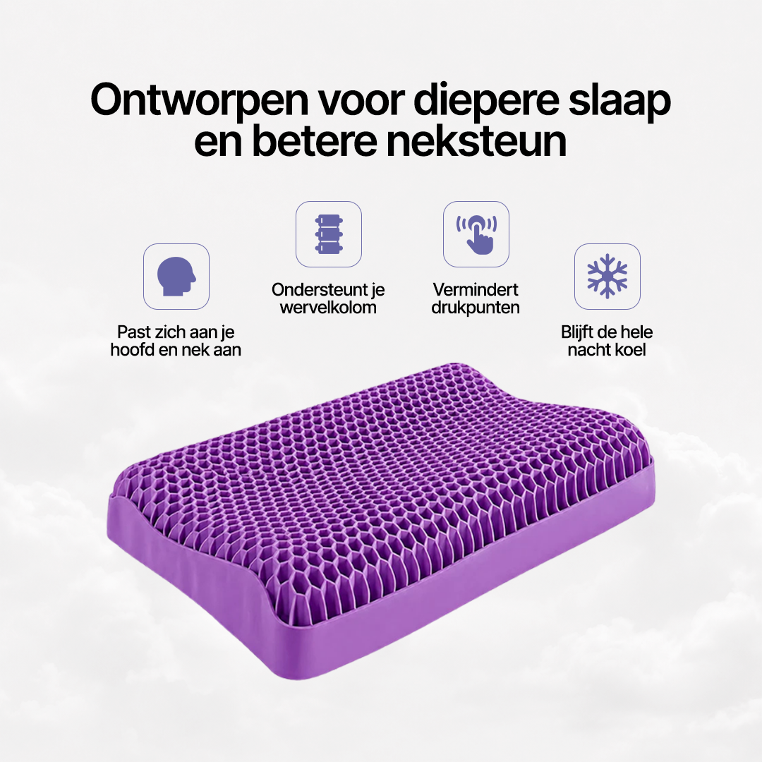 Ontworpen voor diepere slaap en betere neksteun